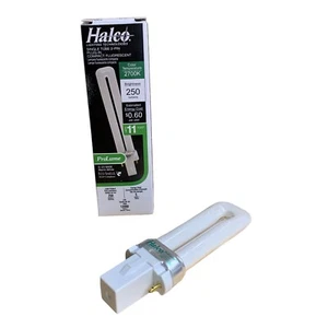Halco 109100 PL5S/27/ECO Single Tube 2 Pin CFL 5W G-23 2700K 210 Lumens 82 CRI - Picture 1 of 9