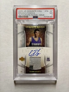 Ersan Ilyasova 2005 Upper Deck Exquisite Gold Rookie Patch Auto RC RPA /23 PSA 7 - Picture 1 of 2