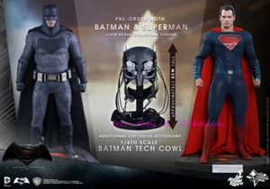 Hot Toys Mms342 1/6 Batman V Superman Bvs Batman & Tech Cawl Blue Label Edition - Imagen 1 de 15