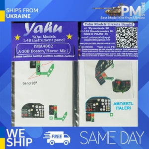Yahu Modelo YMA4862 1/48 A-20B Boston / Havoc I para Italeri Accesorios Aviones - Imagen 1 de 2