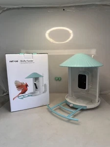 Netvue Biały odporny na warunki atmosferyczne Birdfy AI Inteligentny karmnik dla ptaków z kamerą FHD - Zdjęcie 1 z 3