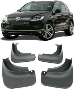 Genuine Full Set Splash Guards Mud Flaps For VW 2014-2017 Touareg R-Line R Line - Picture 1 of 7