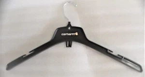 Carhartt Black Plastic Adult Sized Clothing / Jacket Hanger (Lot of 5) - Picture 1 of 1