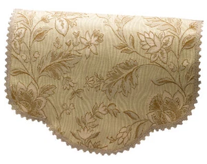 Antimacassar Chair Back Beige Flower Traditional Tapestry Sofa Furniture Cover - Picture 1 of 2