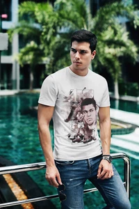Muhammad Ali - TEE SHIRT Boxen / Cassius Clay / Weltmeister - Bild 1 von 3
