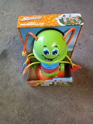 Banzai Wigglin' Waterpillar Backyard Outdoor Kids Fun Water Sprinkler BRAND NEW - Image 1 of 3
