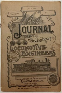 1891 - Journal of the Brotherhood of Locomotive Engineers - Vol. XXV - No. 7 - Bild 1 von 3
