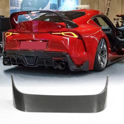 Alerón trasero de fibra de carbono para Toyota Supra A90 MK5 2020-2024 alerón de carreras Foto 1 de 4