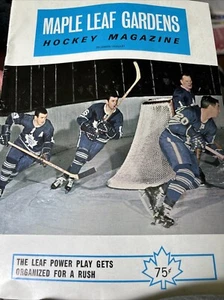 Toronto Maple Leafs Hockey Program 1968 Dave Keon Birth of St Louis Blues - Picture 1 of 3