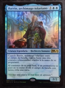 MTG FOIL BARRIN, TOLARIAN ARCHMAGE - BARRIN, ARCHIMAGO TOLARIANO - M21 - SP NM - Imagen 1 de 1