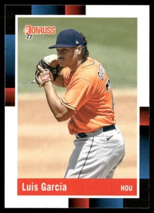 Tarjeta de béisbol Luis Garcia 2022 Donruss #260 Houston Astros - Imagen 1 de 2