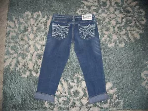Juniors 7/8 Hydraulic Brand Jean Capris (3) - Picture 1 of 6
