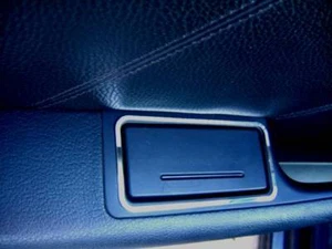 D Chrom Rahmen für Aschenbecher hinten / Audi A6 C5 4B - Edelstahl poliert - Picture 1 of 3