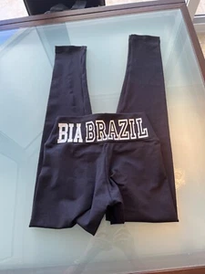 BIA BRAZIL legging activewear sports yoga Colombians woman's Size medium black - Picture 1 of 4