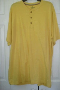 Mens Henley Shirt Size XXL Outdoor Life Goldfinch  - Picture 1 of 2