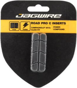 Jagwire Road Pro C Brake Pad Inserts Campagnolo Click Fit 2012+, Black - Picture 1 of 1
