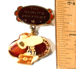Snoopy Pin The Worlds Greatest Business Man Vintage (nicer trhan Pictrure) - Picture 1 of 1