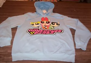 THE POWERPUFF GIRLS HOODIE HOODED Sweatshirt ADULT LARGE NEW w/ TAG - Picture 1 of 4
