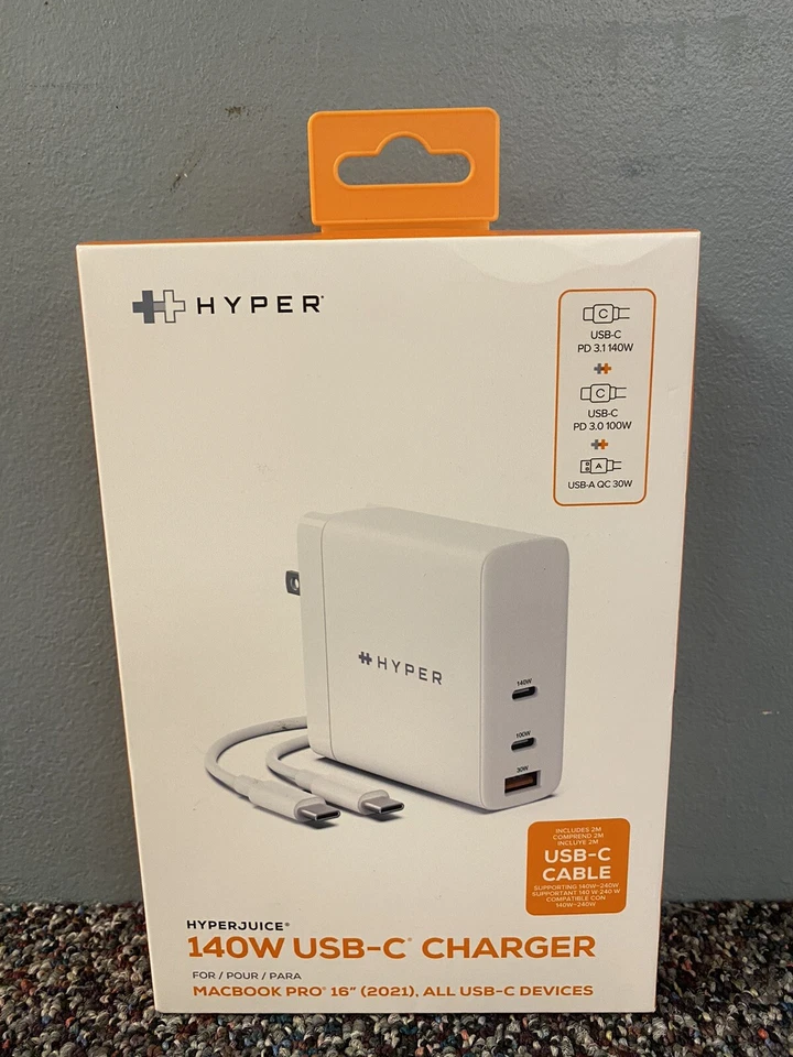 Hyper HYPERJUICE 140W USB-C Charger HJG140