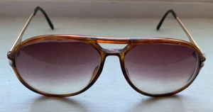 NOS Vintage PLAYBOY 4644  Aviator Sunglasses - Made in Austria - Large - Rare - Picture 1 of 9