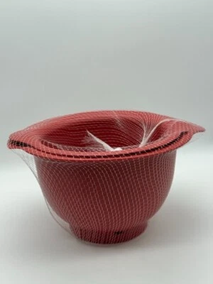 Novo em folha IKEA VISPAD conjunto de 2 tigelas de mistura vermelhas - Imagem 1 de 4