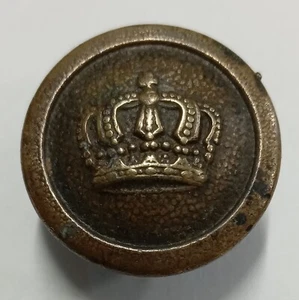 World War One WW1 German Imperial Army 20.6mm Button Maker Marked B H - Picture 1 of 2