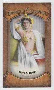 2014 UD GOODWIN CHAMPIONS MINI MATA HARI #168 PARALLEL - Picture 1 of 2