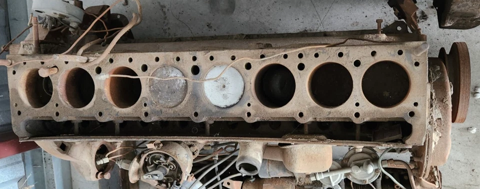 Buick 1937 motor en línea 8 248 en buen estado, fácil restauración, sin envío. Foto 1 de 1