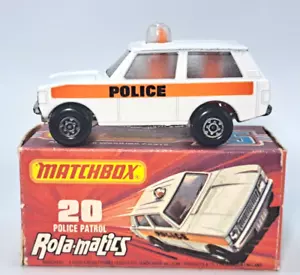 Matchbox Superfast 1-75 - n.20 Rola-matics - Pattuglia di Polizia - 1978 - Foto 1 di 11