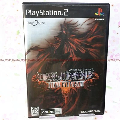 USED PS2 PlayStation 2 Dirge of Cerberus Final Fantasy VII 04428 JAPAN IMPORT - Image 1 of 3
