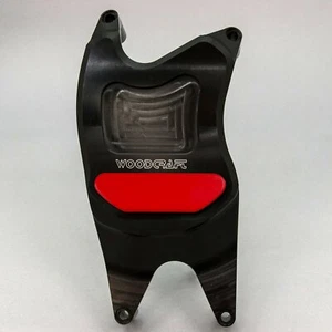 PROTECTOR MOTOR CUBIERTA EMBRAGUE YAMAHA R3 2015-2024 WOODCRAFT RHS - PLACA ROJA - Imagen 1 de 5