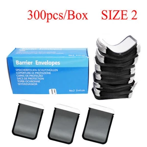 300 Stück Dental Barriere Umschläge #2 für digitale Röntgen ScanX Phosphorplatte 33*44 - Bild 1 von 8