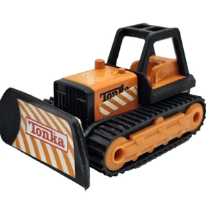 Vintage 2003 Hasbro Tonka Demolition Plow Orange Truck McDonald's Happy Meal Toy - Picture 1 of 7