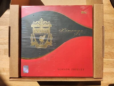 2022-23 Topps Liverpool Lineage Soccer Factory Sealed Hobby box - Image 1 of 4