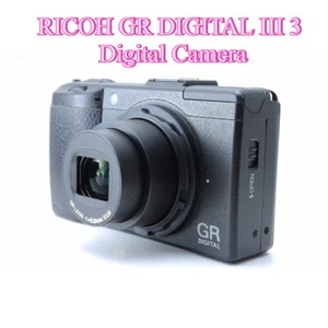 RICOH GR DIGITAL III 3 Digital Camera Interval Shooting Mode Viewfinder AF Lock - Picture 1 of 12