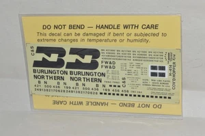 HO scale decals Herald King H-414 Burlington Northern RR PS covered hopper - Picture 1 of 2