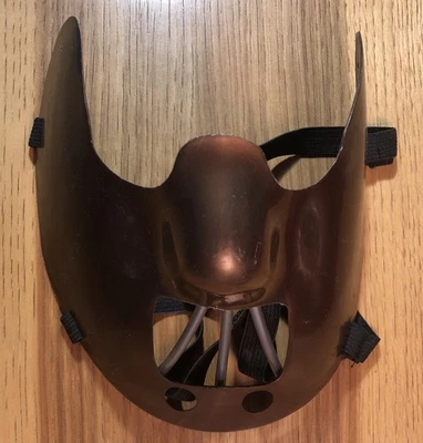 Hannibal Lecter Mask Replica Cosplay Costume Halloween Prop Face Mask - Image 1 of 4