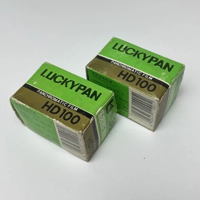 2 rollos 35mm Old Lucky HD100 blanco y negro 135 película 35mm, caducada 1997 Foto 1 de 2