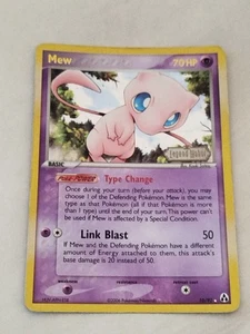 Pokemon Karte Mew Reverse Foil Stamped 10/92 EX LEGEND MAKER ENGLAND ENG - Bild 1 von 5