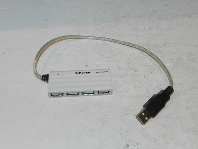 Rock Band ViPowER 4 Port Hub USB 2.0 Dongle VP-H209B Xbox 360 Wii PS2 PS3 OEM - Image 1 of 2
