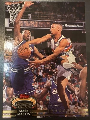 1992-93 Topps Stadium Club - Mark Macon #16 - Image 1 of 4