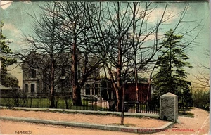Providence RI-Rhode Island Morris Heights School c1913 Vintage Souvenir Postcard - Picture 1 of 2