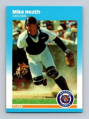 1987 Fleer Update #U-42 Mike Heath 80.30 - Image 1 of 2