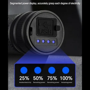 High Brightness Flashlight with Battery Level Indicator for Adventurers - Picture 1 of 7