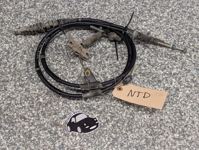 99-05 Mazda Miata MX5 OEM NB Cables de freno de emergencia Freno eléctrico Par de cables Foto 1 de 2