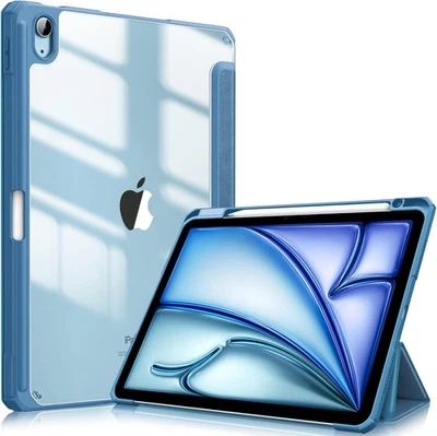 For iPad  iPad Air 11-inch M3 (2025)/ M2 (2024) Slim Case Stand Shockproof Cover - Image 1 of 4