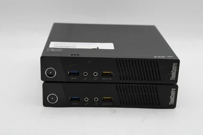 Lot of 2 Lenovo ThinkCentre M93 Tiny _ i7-4785T _ 16GB RAM _ No SSD / OS / AC - Image 1 of 4