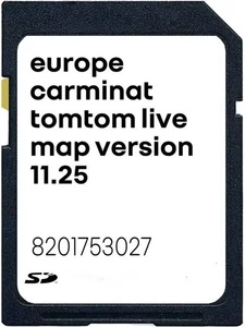 TomTom Maps Renault Carminat Navigazione Live Navigatore Sat SD UK Europa 8201753027 - Foto 1 di 2