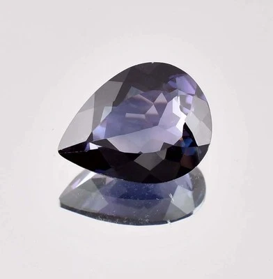 Flawless 14 x 12 mm Natural Blue Tanzanite Loose Gemstone (GIT Certified) - Image 1 of 4