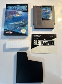 Silent Service (Nintendo Entertainment System, NES) Complete CIB *Great Shape*